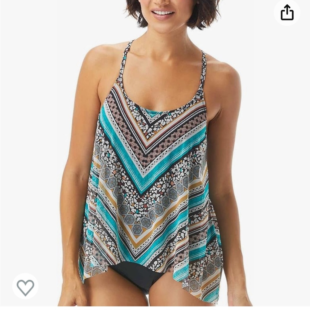 BOGO Coco Reef Bra Sized Mesh Layer Underwire Tankini